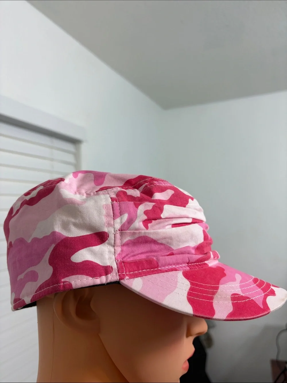 Cabela's Pink Camouflage Cadet Hat with Button Accents, women’s One Size